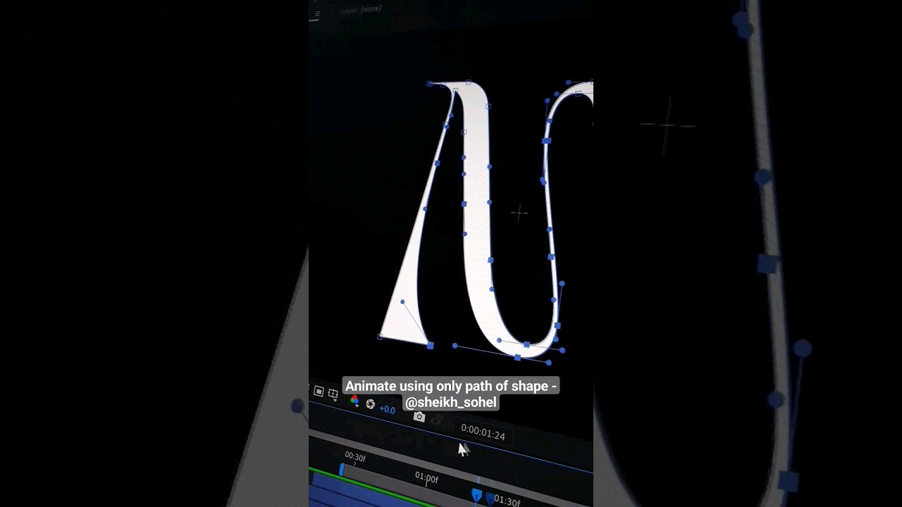 After effects animation -  Path of shape #aftereffects #motiongraphics #animation