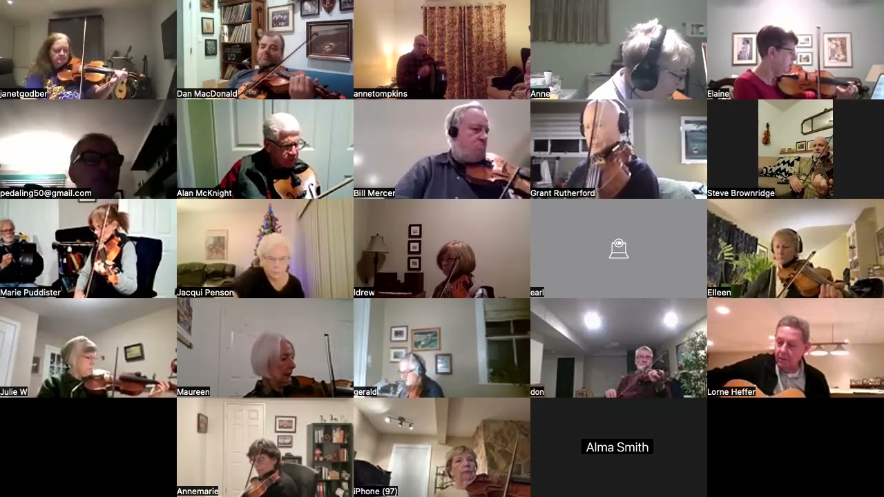 Oakville Celtic FIddle Orchestra Rehearsal Jan 21 2026