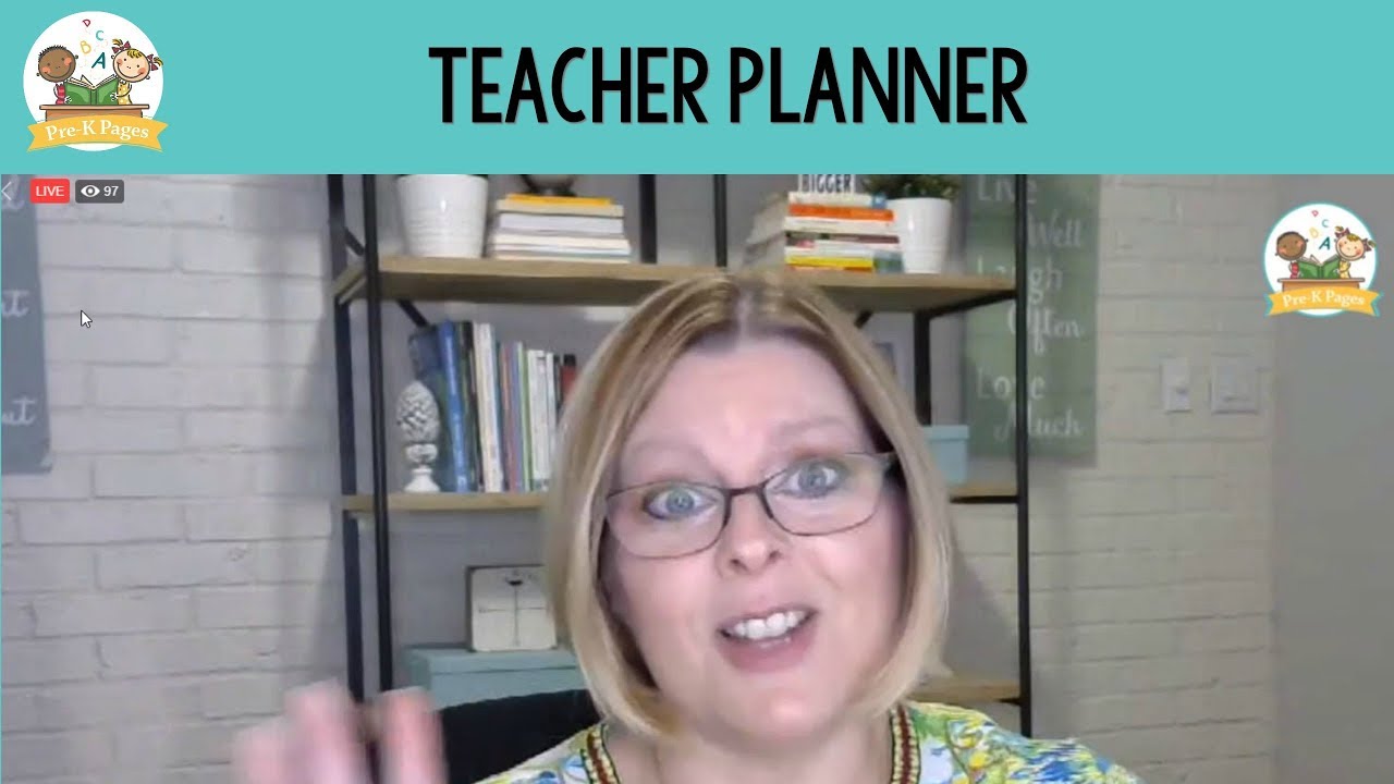 Teacher Planner for Preschool