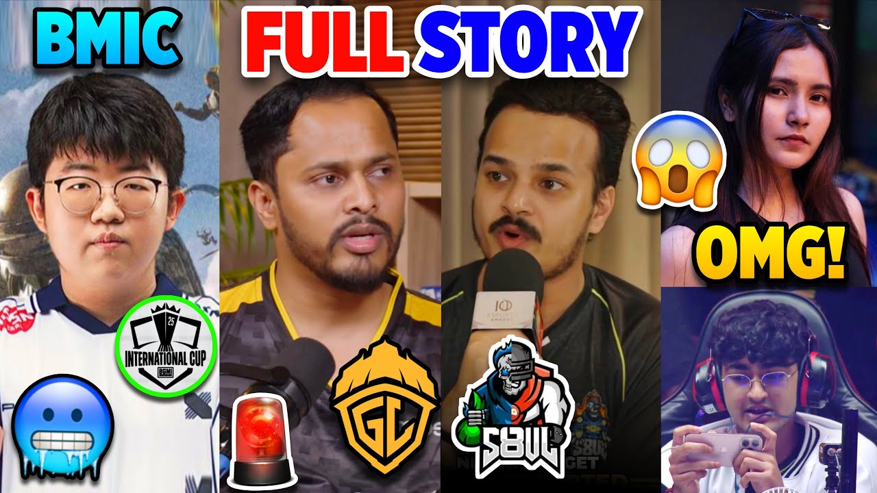 GodLike-S8uL in TROUBLE But🥶 Girl Gamer SHOCKING News😳 Korean Player MVP in BMIC 2025😍BGMI,All Reply