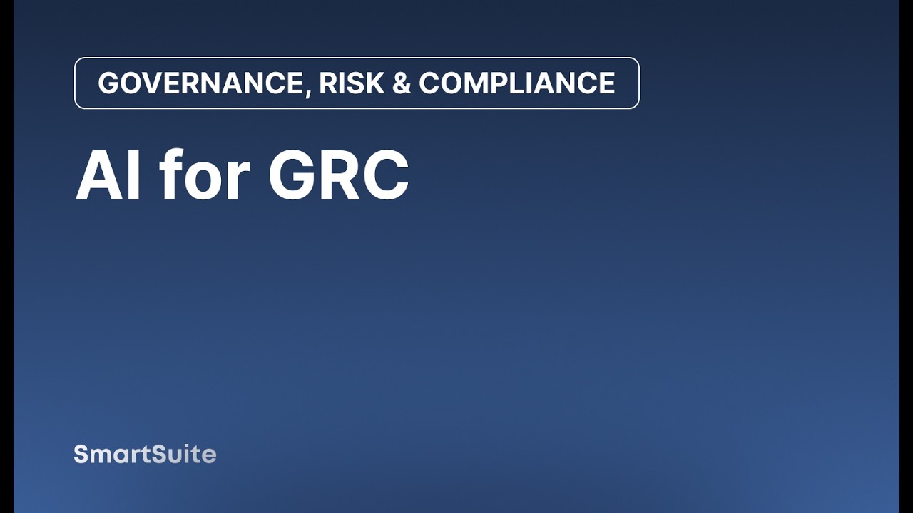 AI for GRC -- GRC Solution Walkthrough | SmartSuite