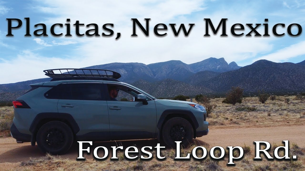 Forest Loop Road, Placitas New Mexico. So easy, even a Rav can drive it!