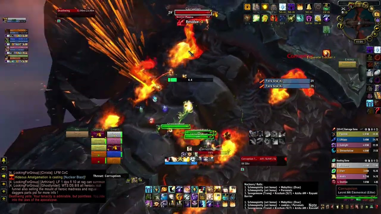 Versus - Dragon Soul Heroic Spine of Deathwing 10-Man Disc Priest POV