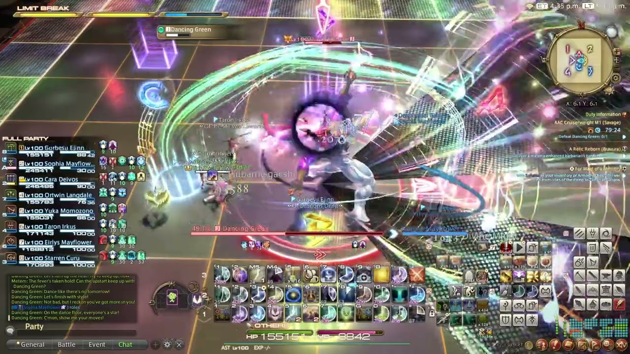 FFXIV AAC Cruiserweight M1 (Savage) (M5S) Astrologian Pov
