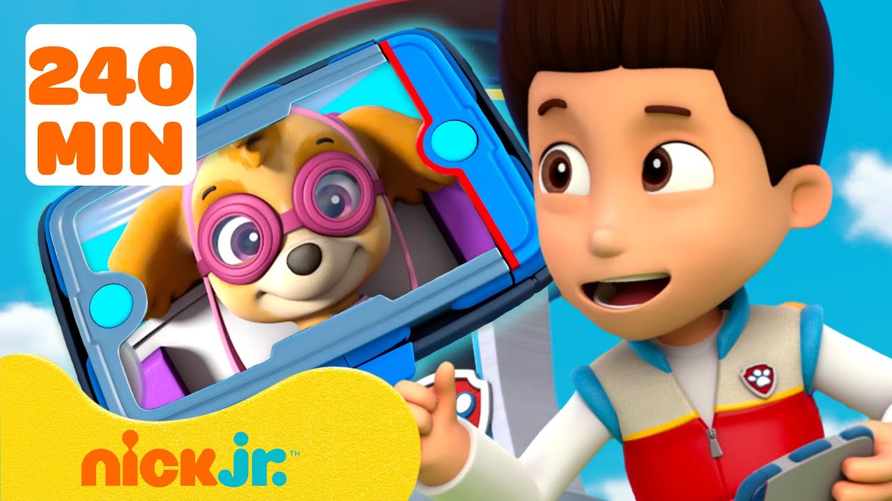Ryder Calls PAW Patrol Pups to the Lookout Tower! #16 w/ Skye | 4 Hours | Nick Jr.