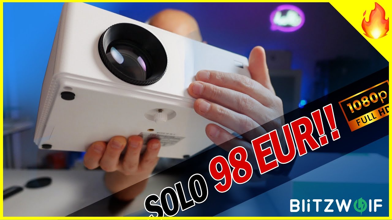 BLITZWOLF BW V8 Proiettore FullHD 1080P a meno di 100 euro! E' possibile??