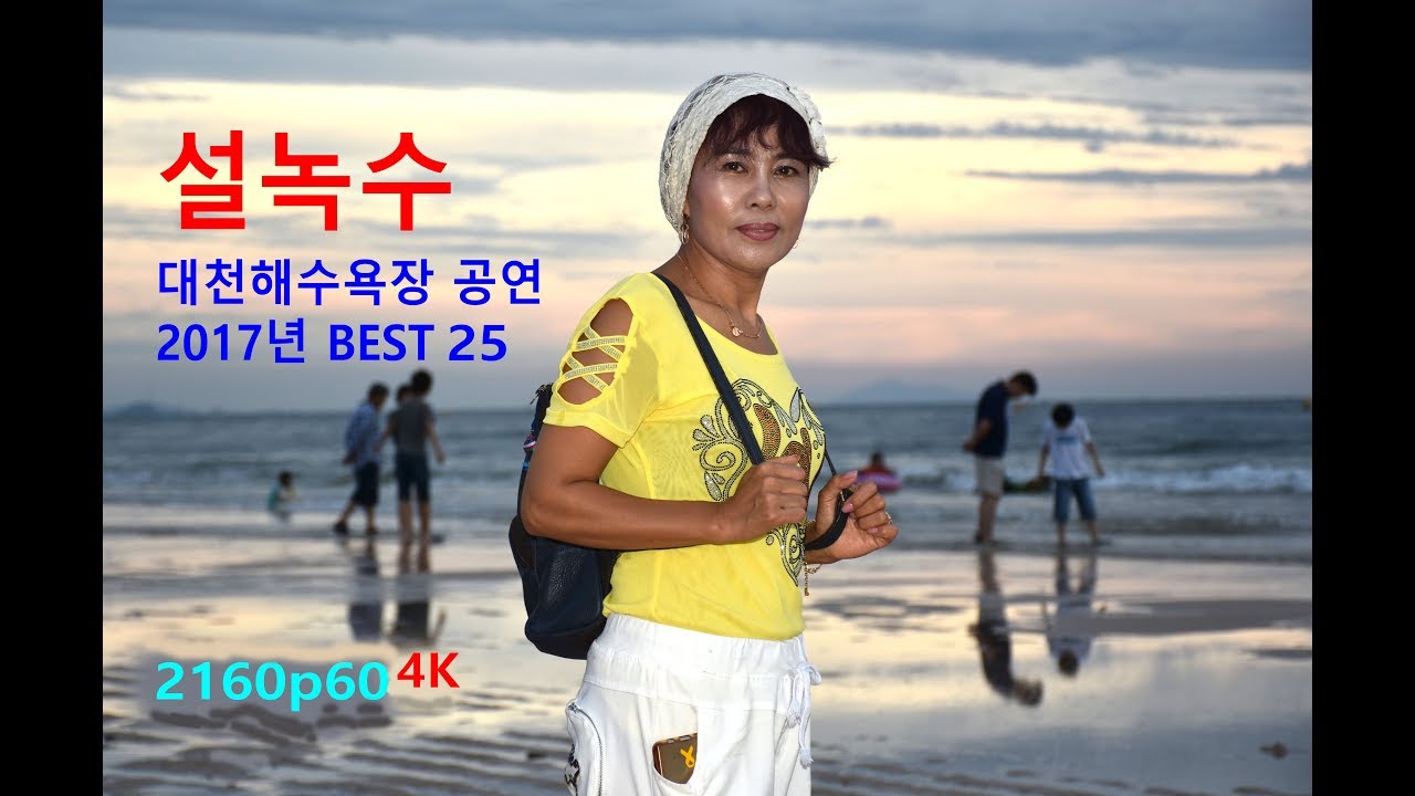 설녹수 - 2017년 대천해수욕장 공연 BEST 25 SONGS (2017년 9월 8일) (2160p60 4K)