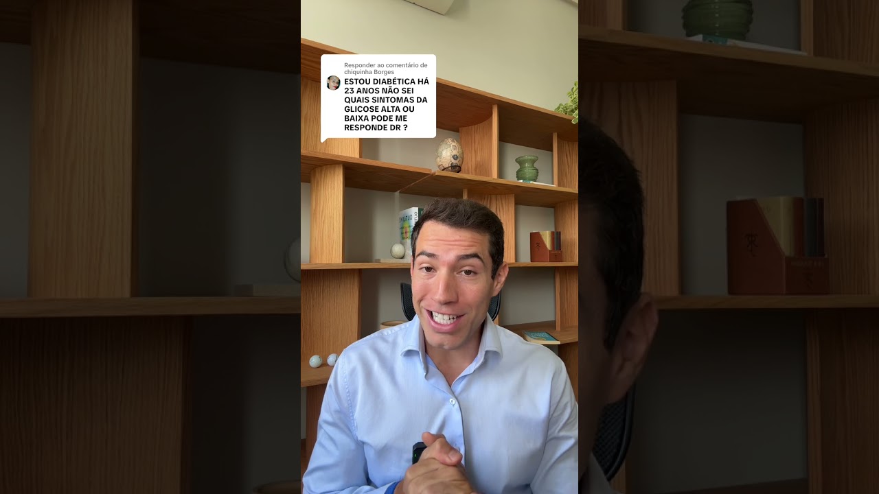 Sinais de hiperglicemia (glicose alta): | Dr.Victor Miranda Responde