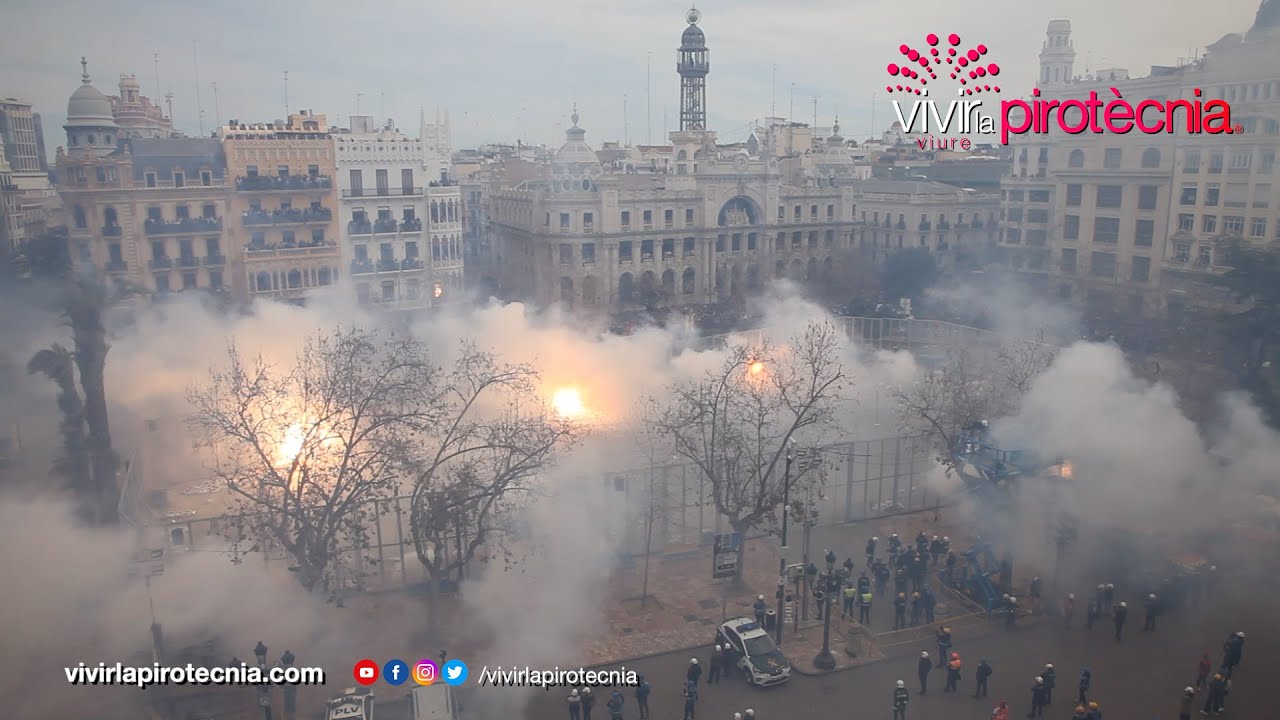Fallas de Valencia 2023, Mascletà Domingo 5 de Marzo de 2023, Pirotecnia Alpujarreña