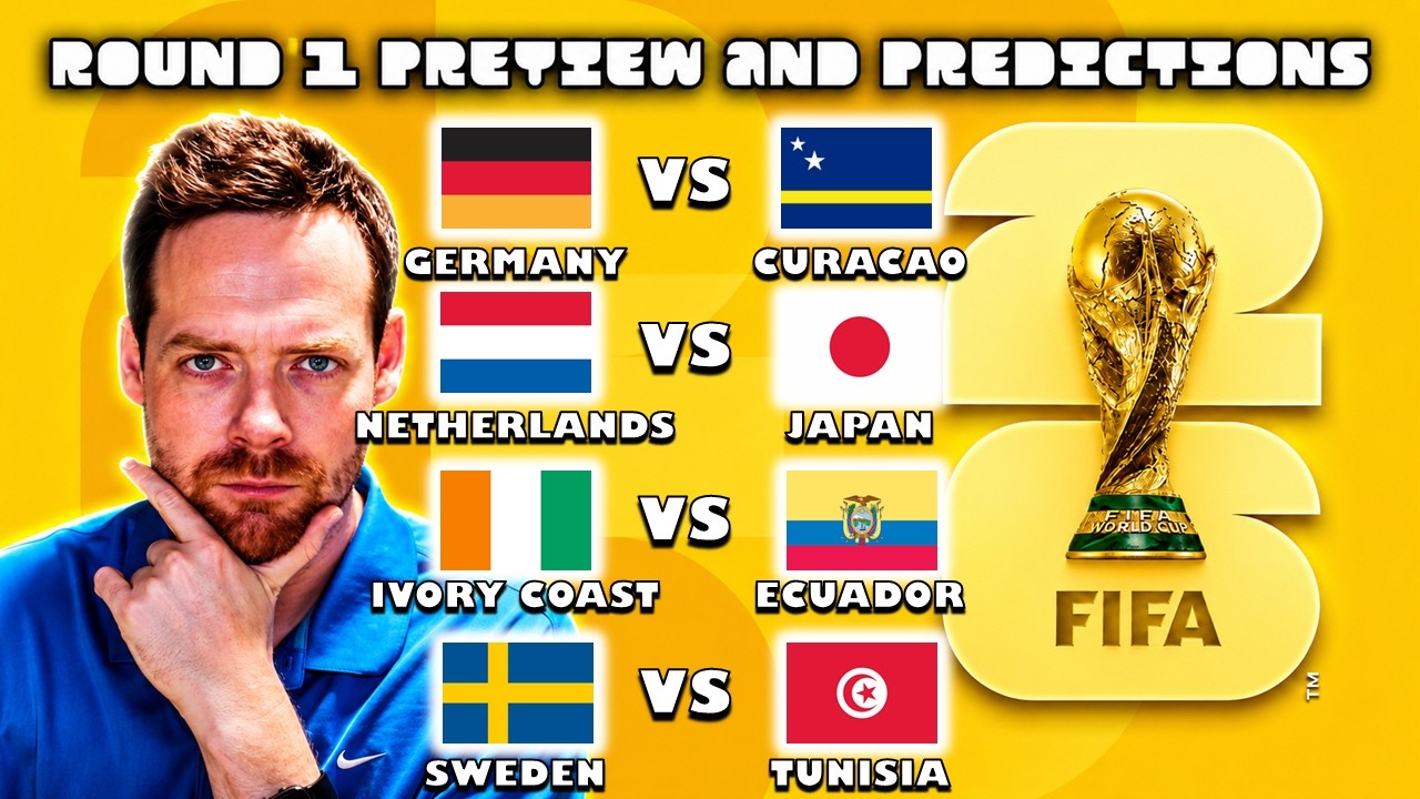 My World Cup Round 1 Preview & Predictions! July 14th 2026