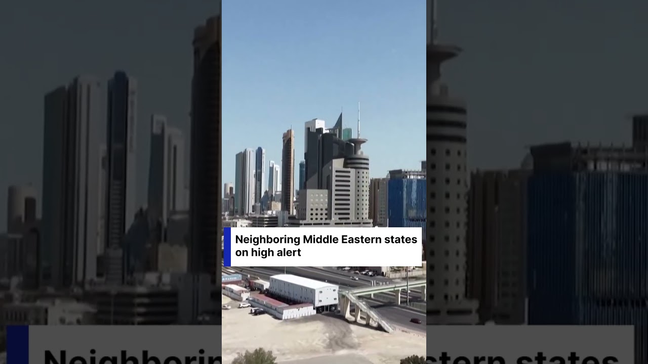 BREAKING: Air Raid Sirens Blast Across Kuwait Amid US-Israel Strikes on Iran | AH1I