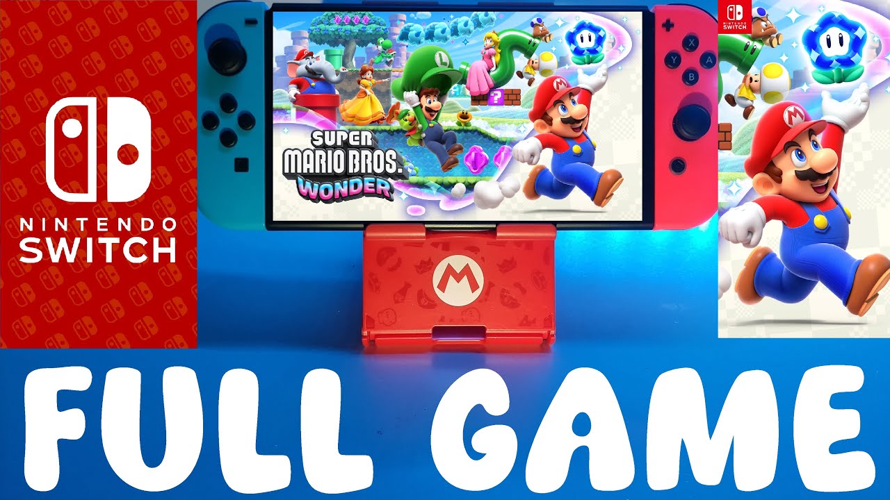 Super Mario Bros. Wonder - Full Game [No Commentary] / Nintendo Switch Gameplay Walkthrough