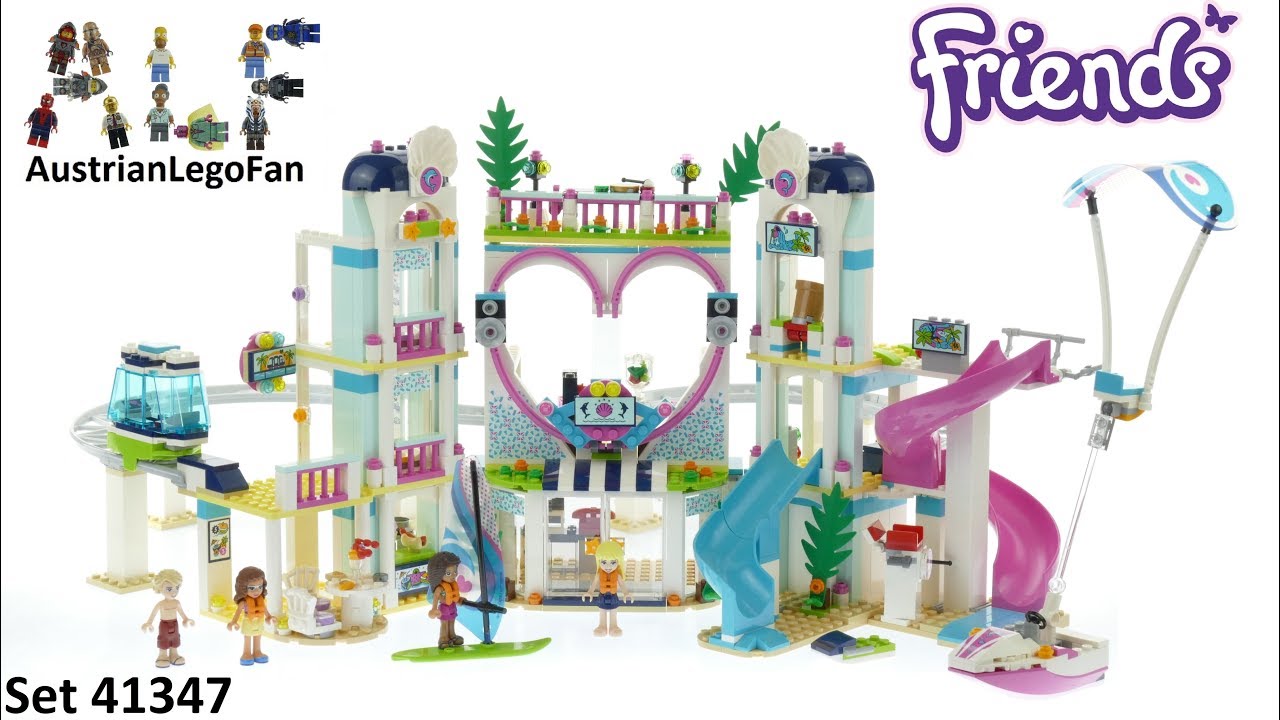 Lego Friends 41347 Heartlake City Resort - Lego Speed Build Review
