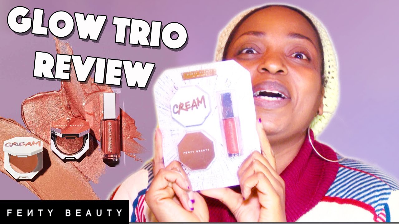 Fenty Beauty Glow Trio HOLO'DAZE COLLECTION Gift Set | Review