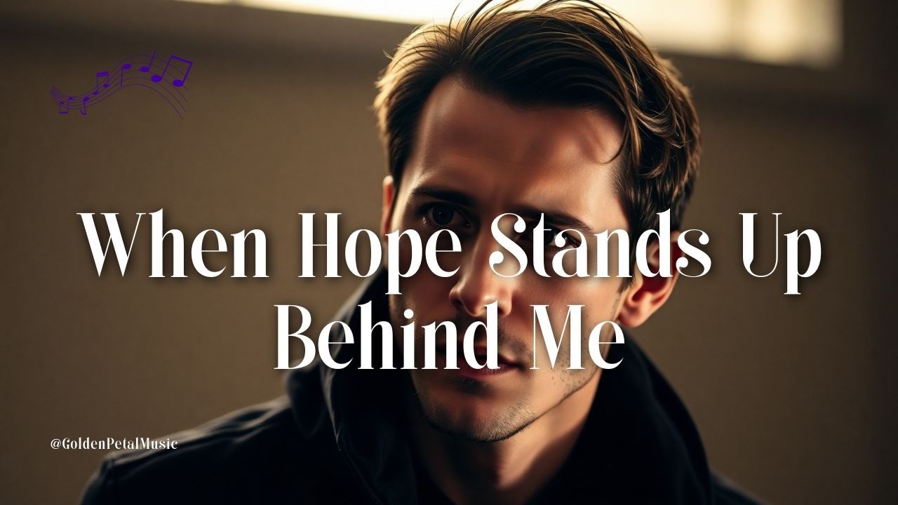 When Hope Stands Up Behind Me | Powerful Inspirational Pop-Rock Anthem of Strength and Rising Light
