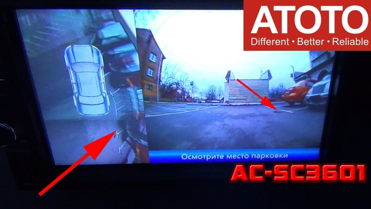PRZEGLĄD SYSTEMU PANORAMICZNYM PARKOWANIA ATOTO AC-SC3601 DLA KAŻDEGO AUTO