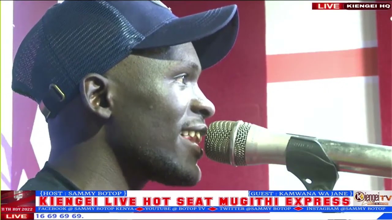 BEST OF KAMWANA WA JANE AT KIENGEI LIVE HOTSEAT.