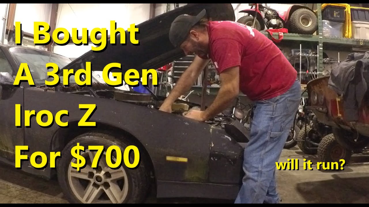 I Picked Up A 3rd Gen Camaro Cheep! Will It Run?