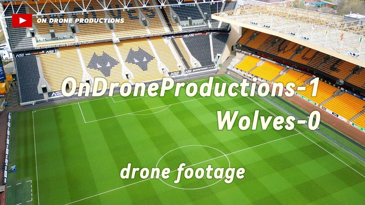Can The Wolves Finish On Top? #wolverhamptonwanderers #wolves #drone #dji