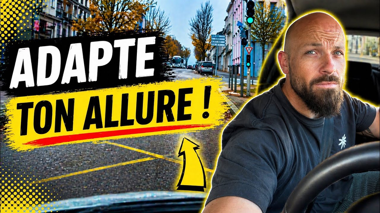 Comment conduire en ville en adaptant son allure et ses contrôles ?