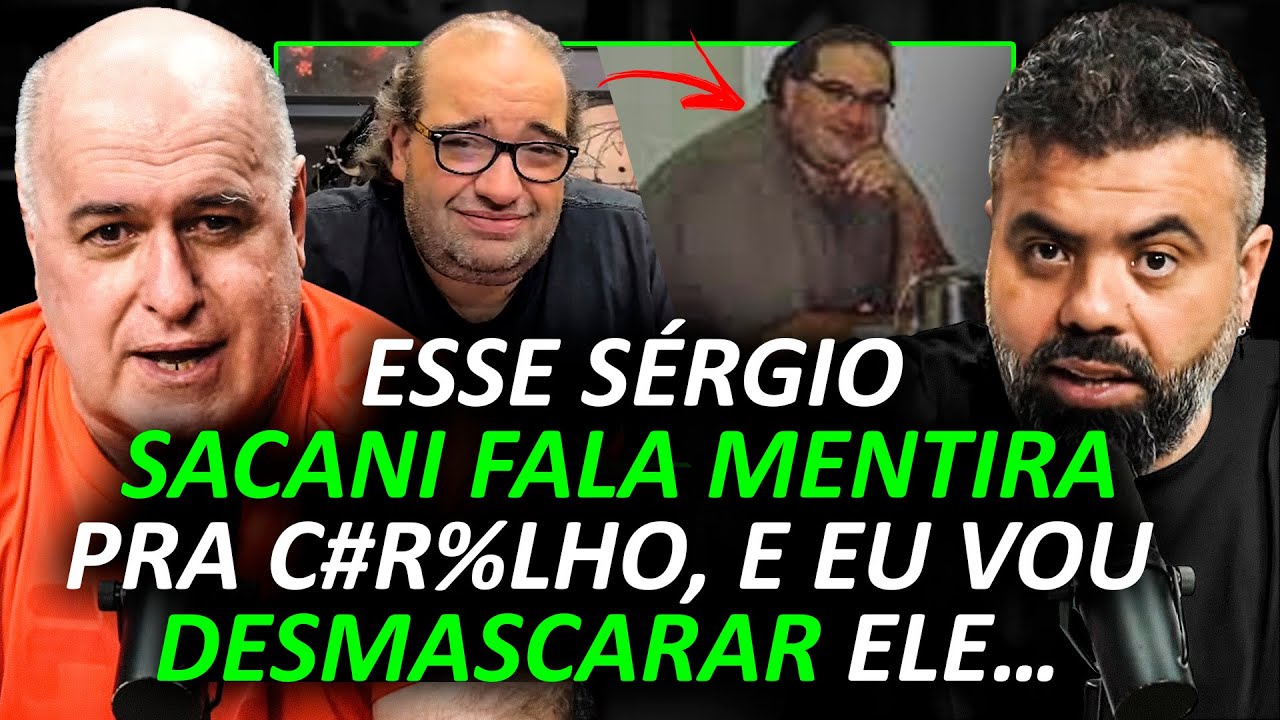 RUB&Atilde;O SOLTA O VERBO E EXP&Otilde;E SERGIO SACANI no FLOW