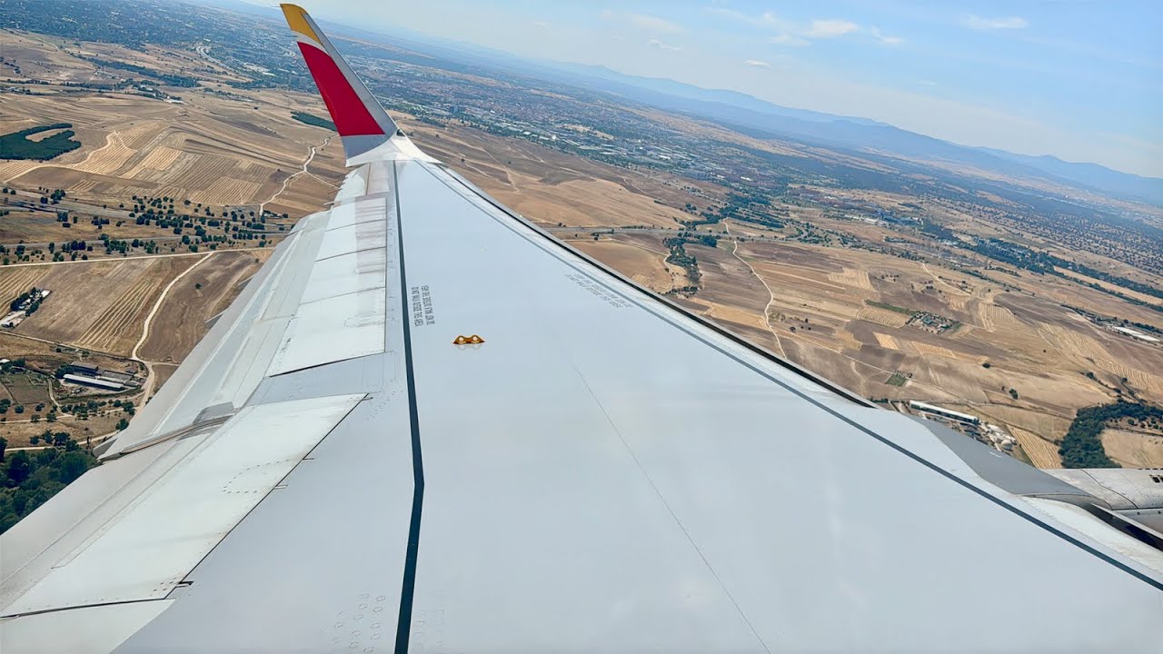 Madrid Barajas Airport Walk and Takeoff – Iberia A321-251NX – MAD-CPH – EC-NIA