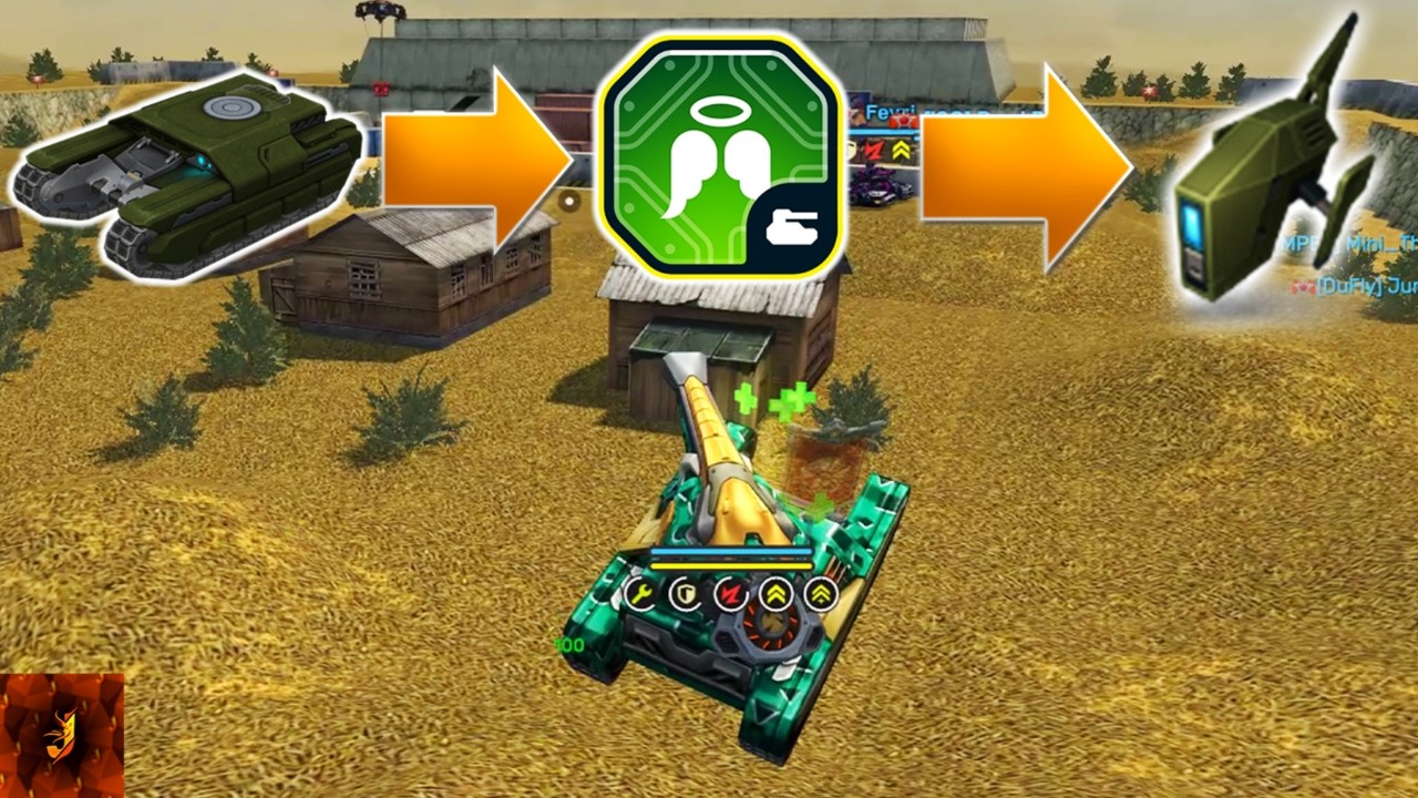 Tanki Online - Wasp + Trickster Drone is BEAST MODE ON! #2 |  By Jumper