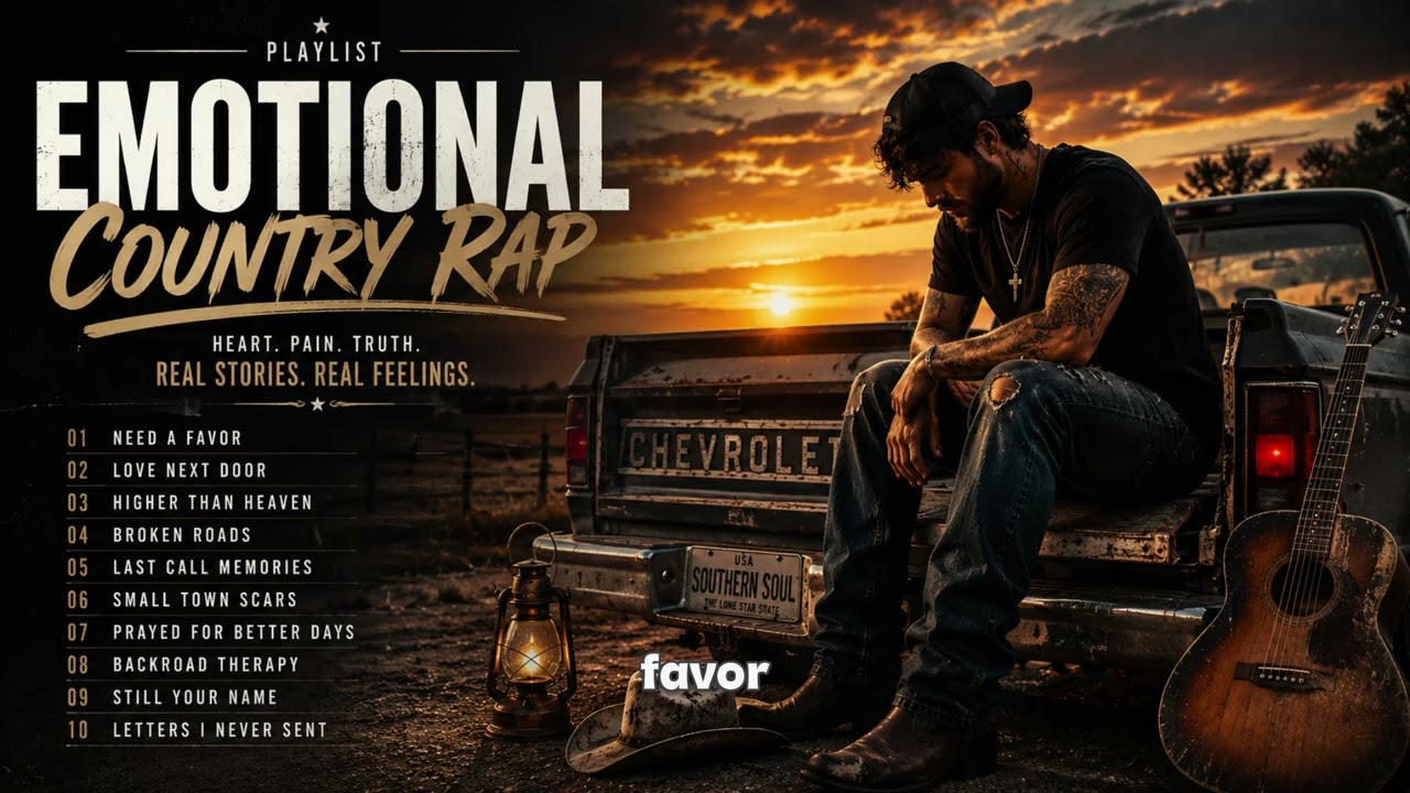 Best Emotional Country Rap Playlist 2026 | Sad Country Rap Songs