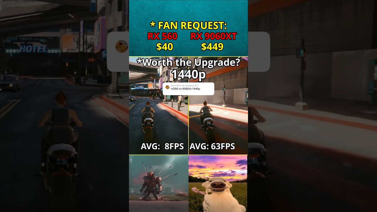 RX 560 vs RX 9060 XT &mdash; Worth the Upgrade in 2K? FAN REQUEST 248