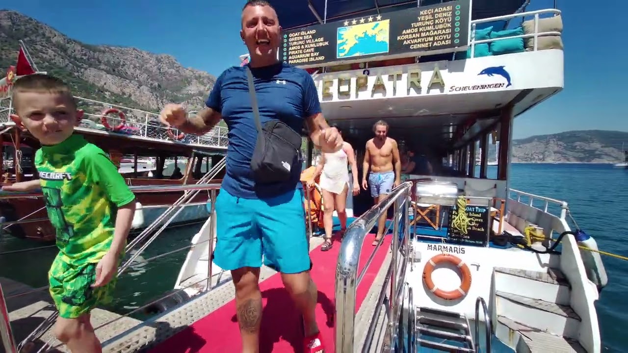 marmaris boat trip   4K