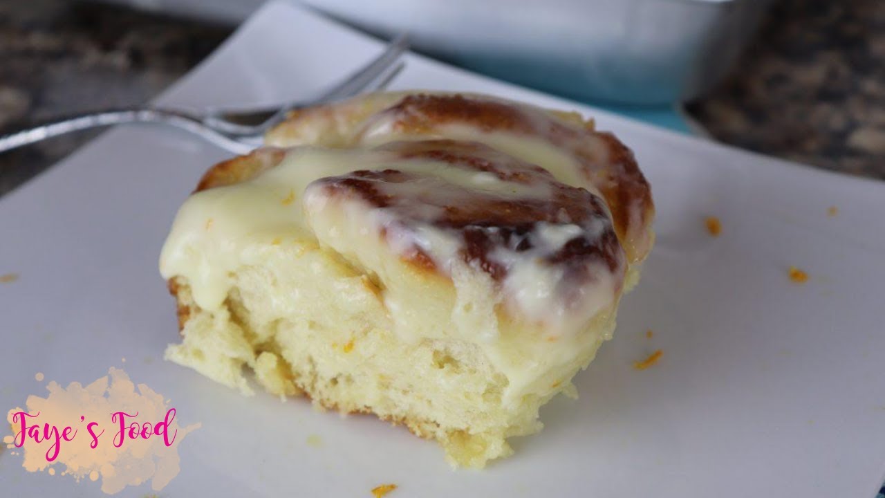 Homemade Orange Rolls Recipe