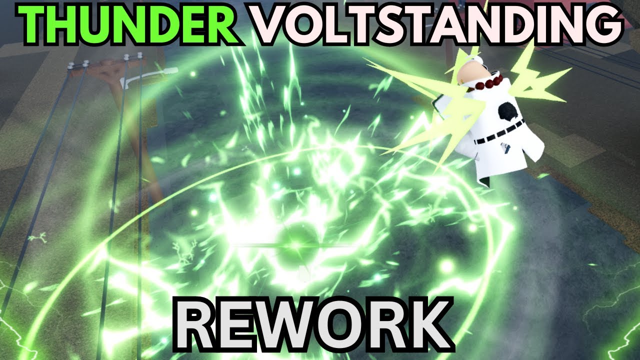 [Type Soul] NEW Thunder *Voltstanding* REWORK Has INSANE POTENTIAL! (Raids)