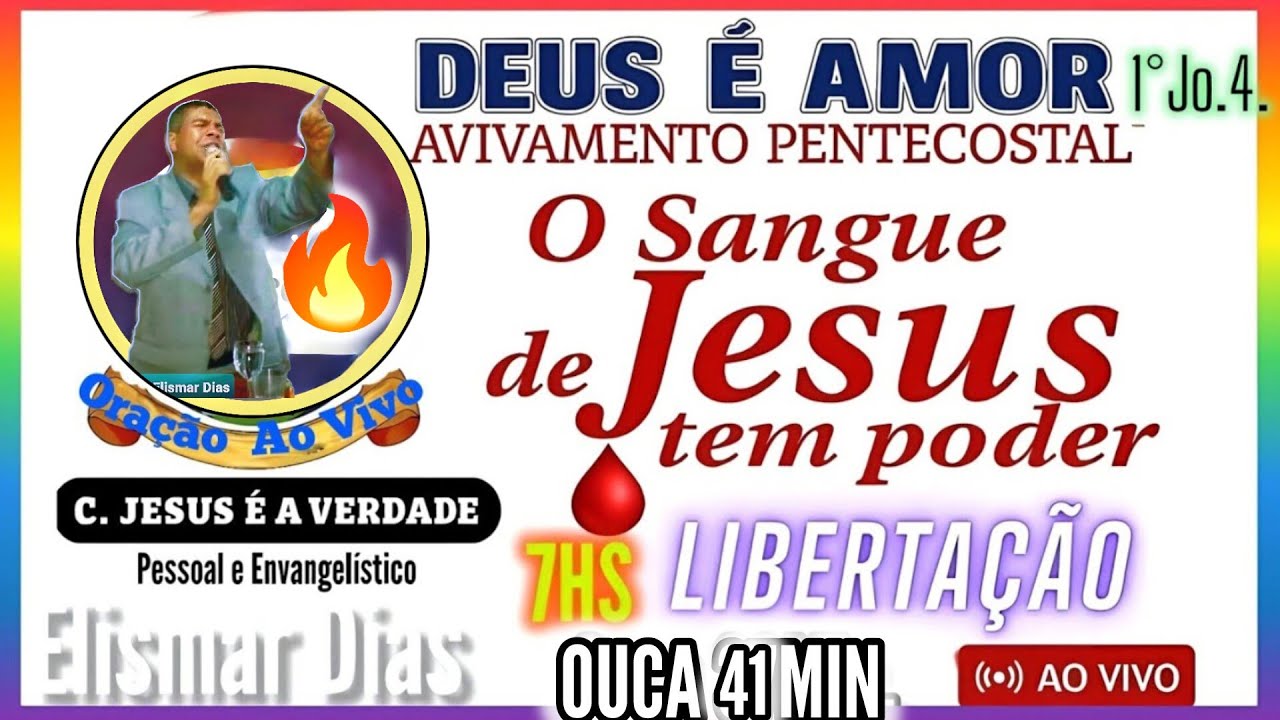  🌈AO VIVO IPDA | Oração Manhã 7:00 | Jejum RENOVO LIBERTAÇÃO E VIDA #oração7hs #jesuséaverdade