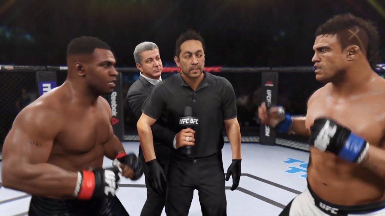 Mike Tyson vs. Vitor Belfort (EA Sports UFC 2) - CPU vs. CPU 🥊