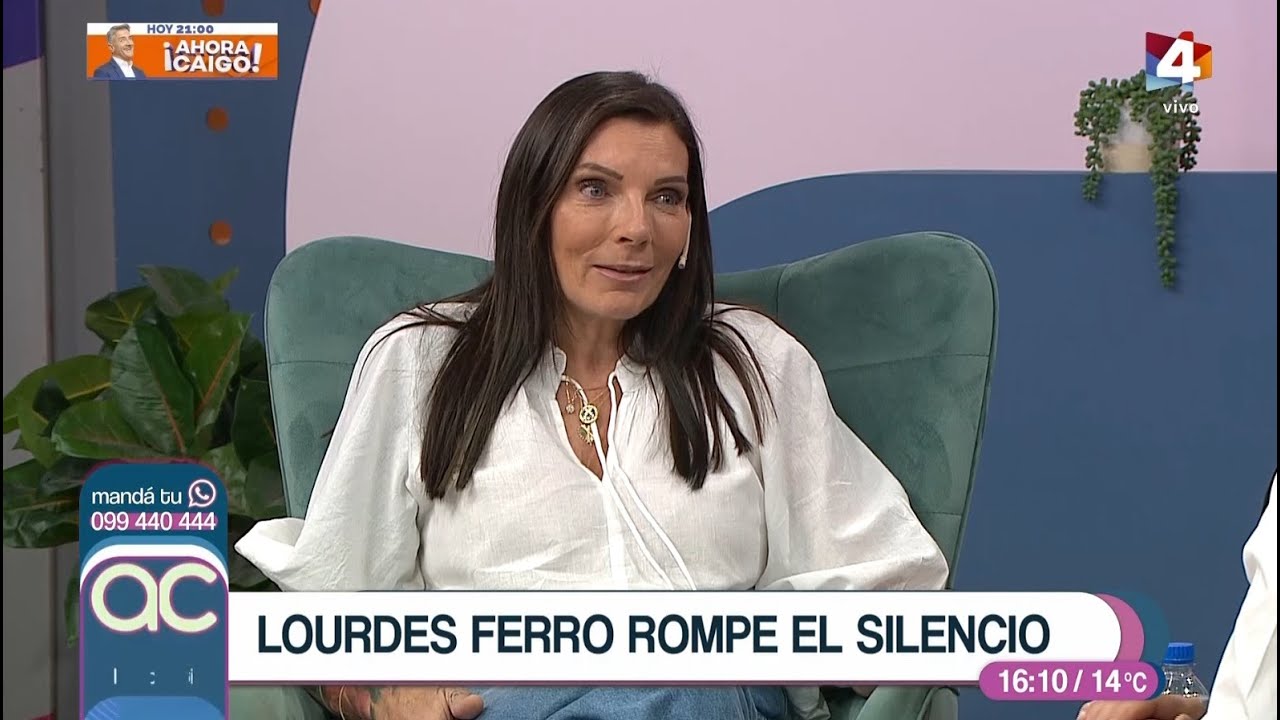 Algo Contigo - Lourdes Ferro rompe el silencio