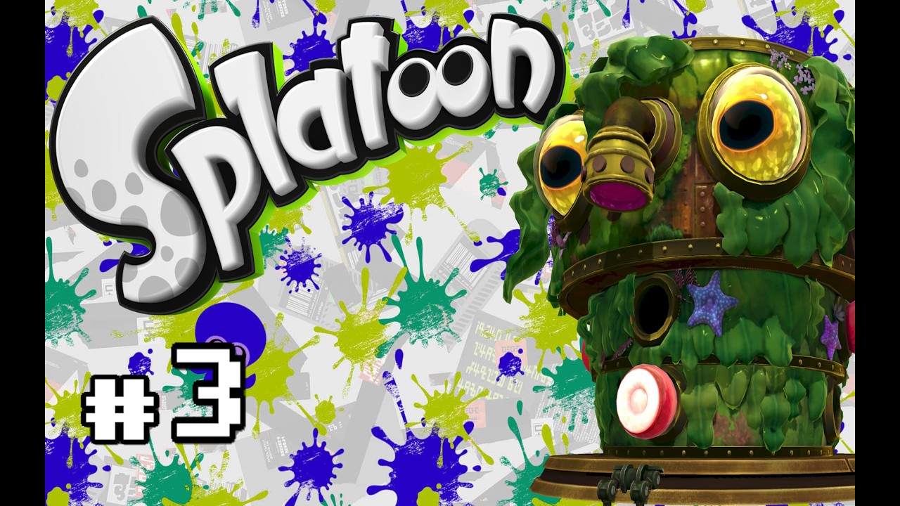 Splatoon: Episode 3 The Dreaded Octonozzle Boss
