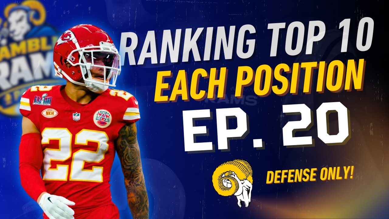 Defensive Player Rankings (Our Top 10 Lists) Ramblin' Rams Ep. 20