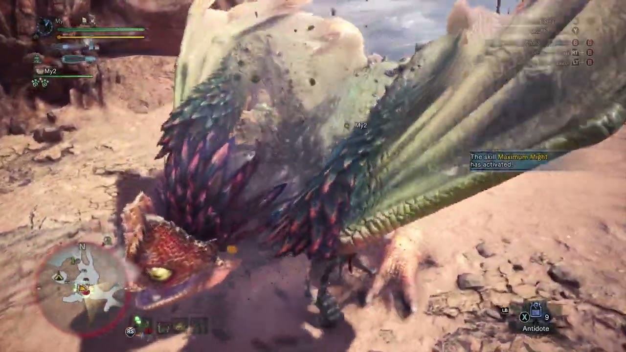 Hunting a pukei-pukei in monster hunter world part 2 