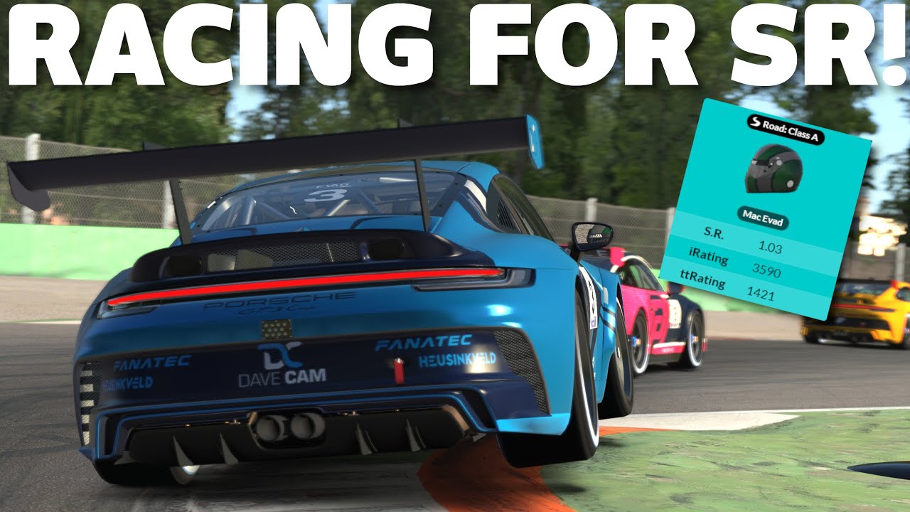 What I do to gain Safety Rating on iRacing | Porsche Cup at Monza