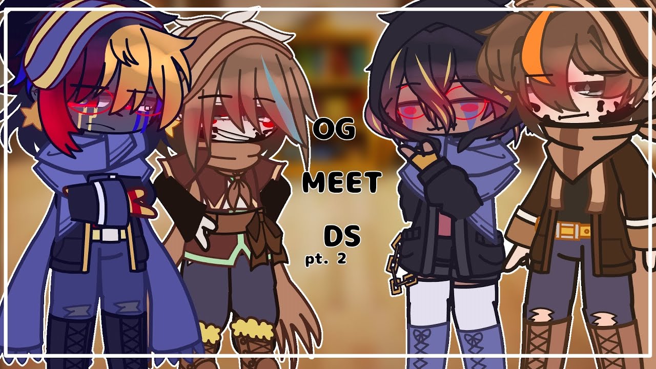 Dreamswap meet my sans aus || Part 2: Ink and error || Nightlyx || Sans aus || Underta || Gacha club
