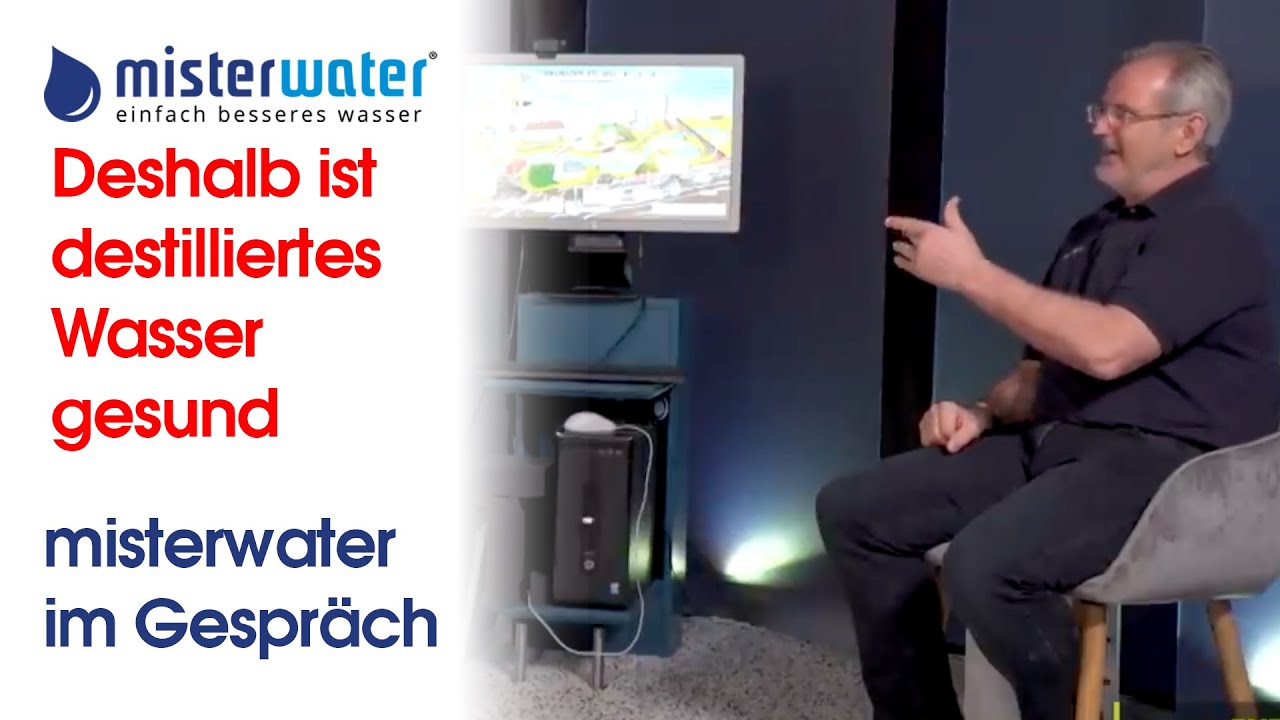 Destilliertes Wasser trinken? Ist das gesund oder gef&auml;hrlich?
