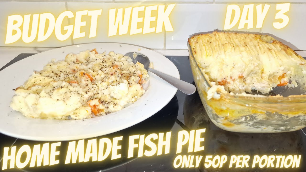 50p HOMEMADE FISH PIE || Budget Week || Asda || JUST ESSENTIALS || Food Review || Frugal Living