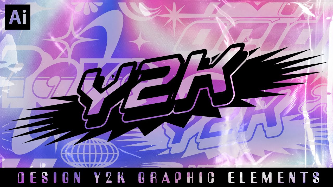 HOW TO DESIGN Y2K TEXT ELEMENTS