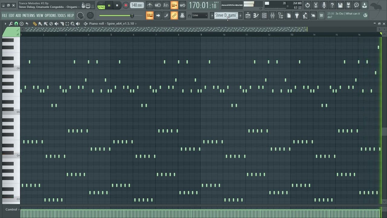 Trance Melodies in FL Studio #3 (FLP + MIDI Download Free)