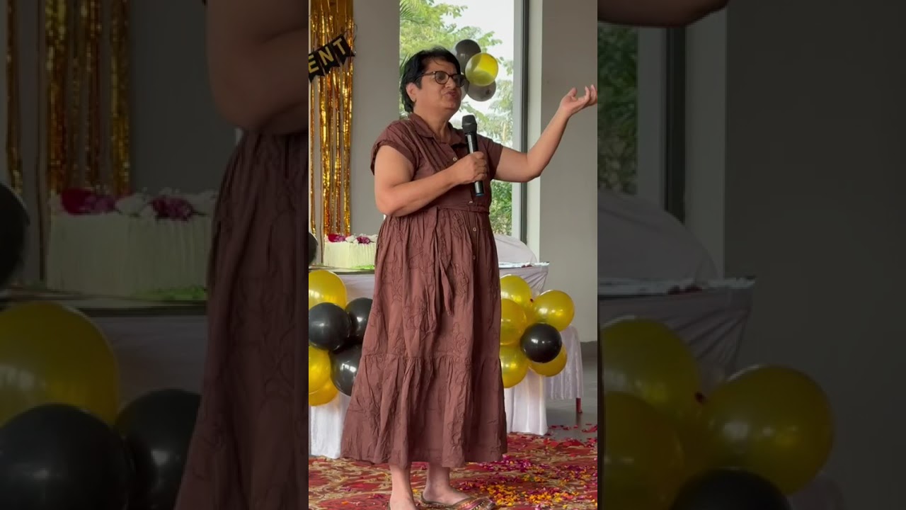 Dr. Kirti Tiwari's speech on Dr. Pushpa Kaushik's Retirement 