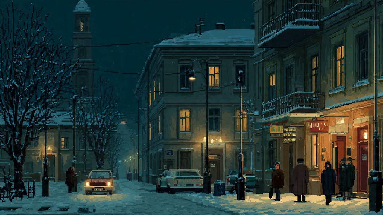 Cozy Retreat ☕ Lofi Beats Mix for Winter Evening Calm & Deep Rest