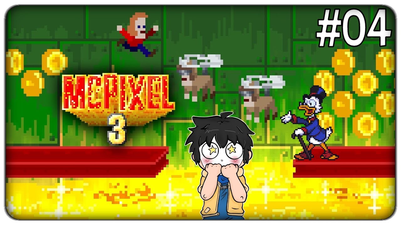 MCPIXEL DIVENTA PRESIDENTE MA PROVA A DERUBARE UN DEPOSITO PIENO DI DENARO | McPixel 3 - ep.04