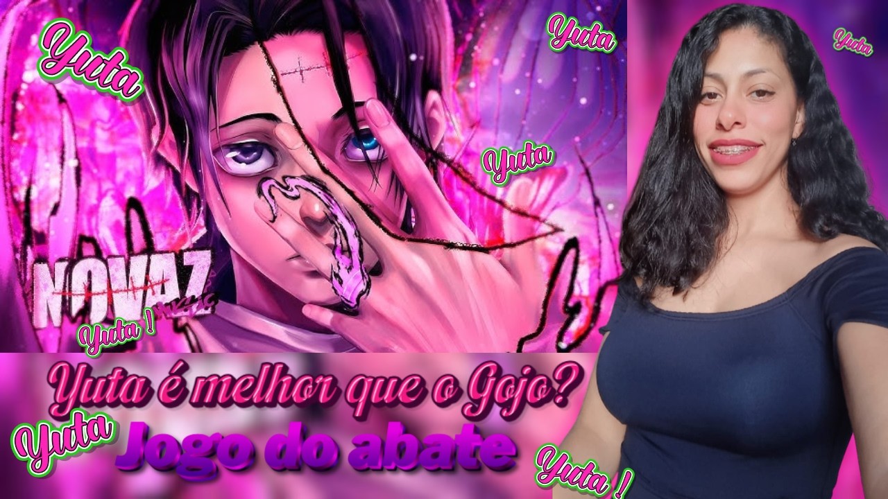 Reagindo ao rap  Desequilíbrio | Yuta ( Jujutsu Kaisen ) | @Novaz_eu