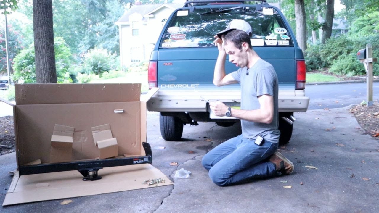 Trailer Hitch Installation - '94 S10 Blazer