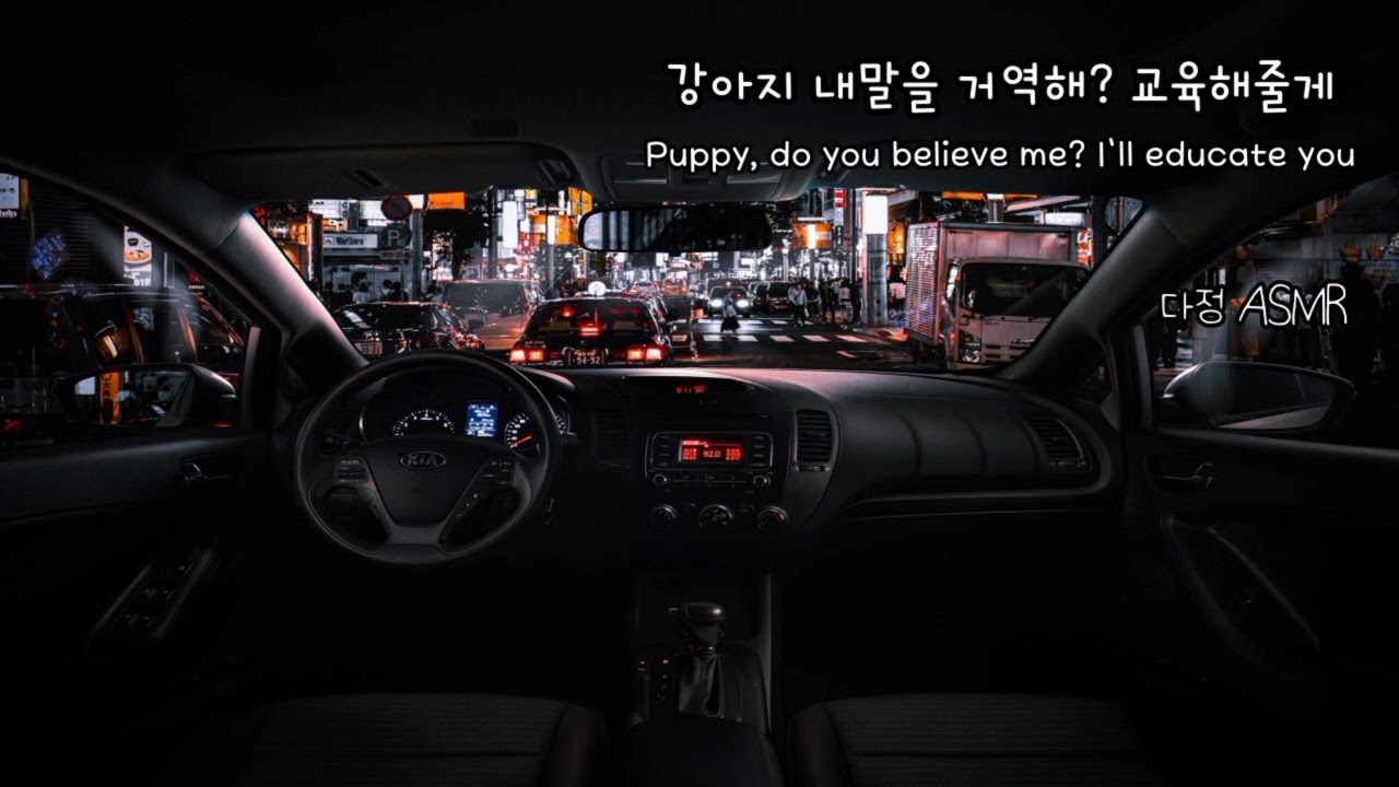 남자ASMR/ Eng Sub | 강아지, 내말을 거역해? 교육해줄게. 차로 따라와 (SM |女性向け | 남친롤플| Korean Boyfriend ASMR)